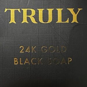 TRULY 24K Gold and Black Soap